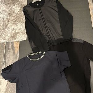 Men’s Theory Jacket, Sweater, T-Shirt Bundle - Slightly Used